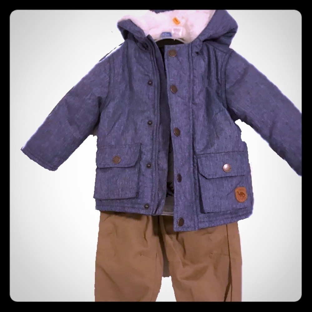 LITTLE ME Boys 3-Piece Outfit Set -2T